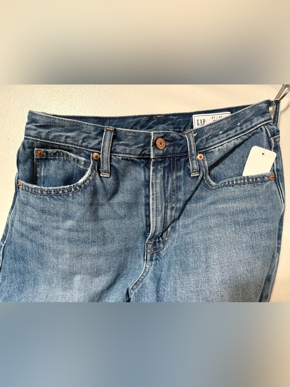 High Rise Barrel Jeans - Picture 3 of 4